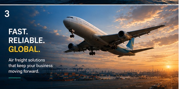 Fast, reliable, global: air freight solutions that keep your business moving forward